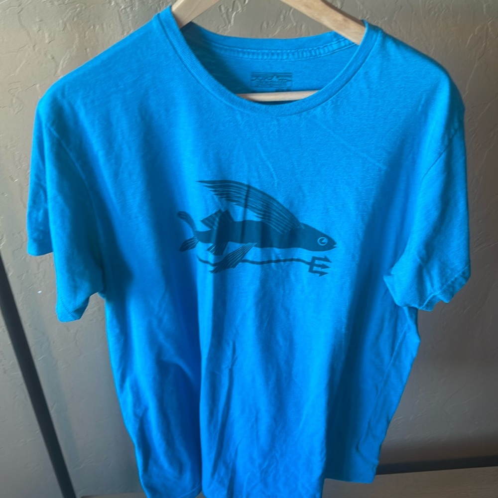 Patagonia Blue Graphic T-Shirt